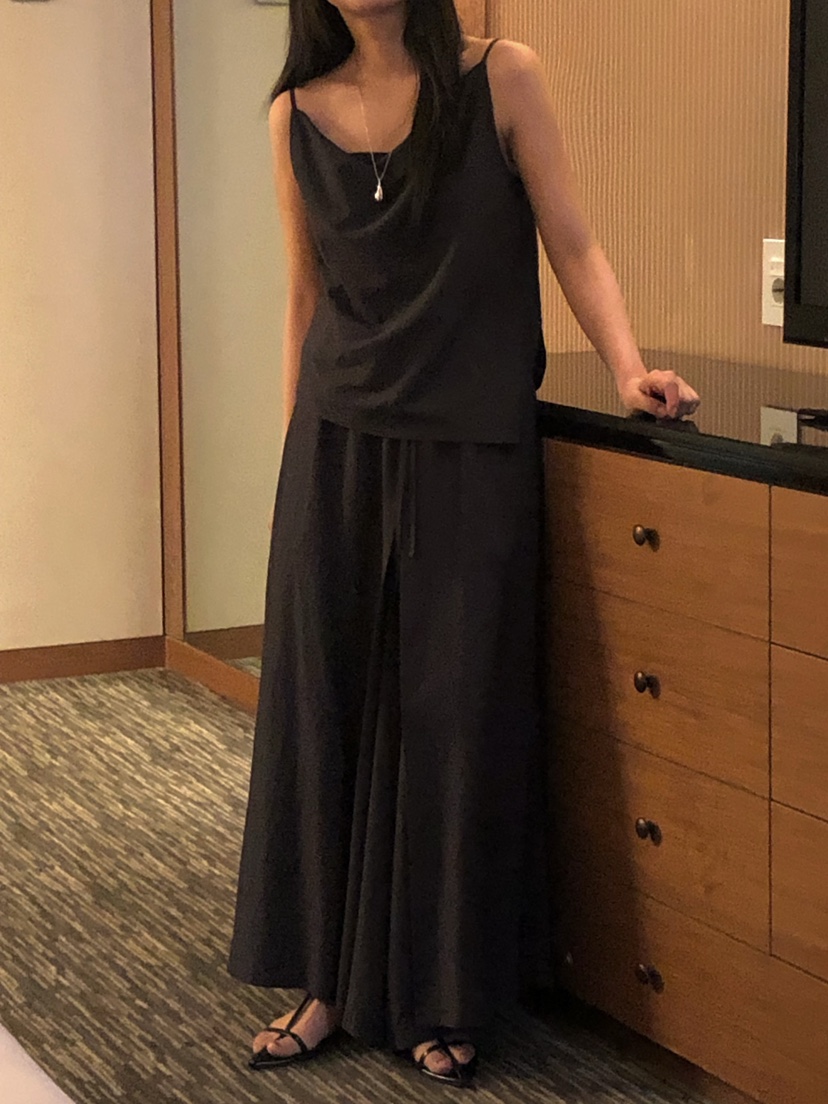 ONDO-P東大門實拍女士新品職業25春夏人氣推薦吊帶背心高領ONDO-P吊帶/背心