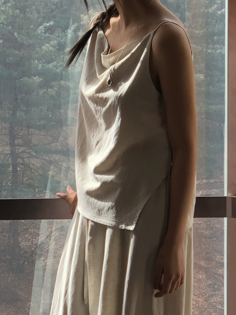 ONDO-P東大門實拍女士新品職業25春夏人氣推薦吊帶背心高領ONDO-P吊帶/背心