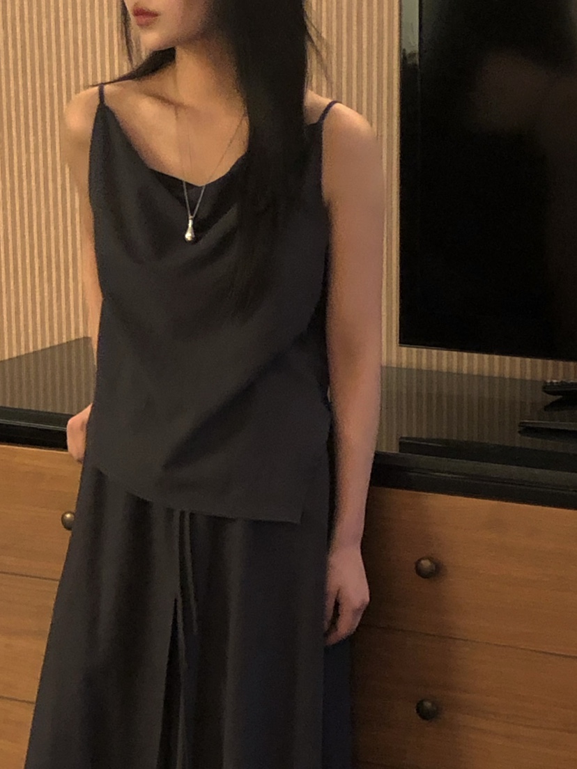 ONDO-P東大門實拍女士新品職業25春夏人氣推薦吊帶背心高領ONDO-P吊帶/背心圖色2