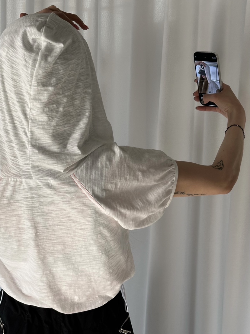 ZEROZERO東大門實拍女士新品25春夏熱賣休閑時尚推薦T恤兜帽ZEROZEROT恤