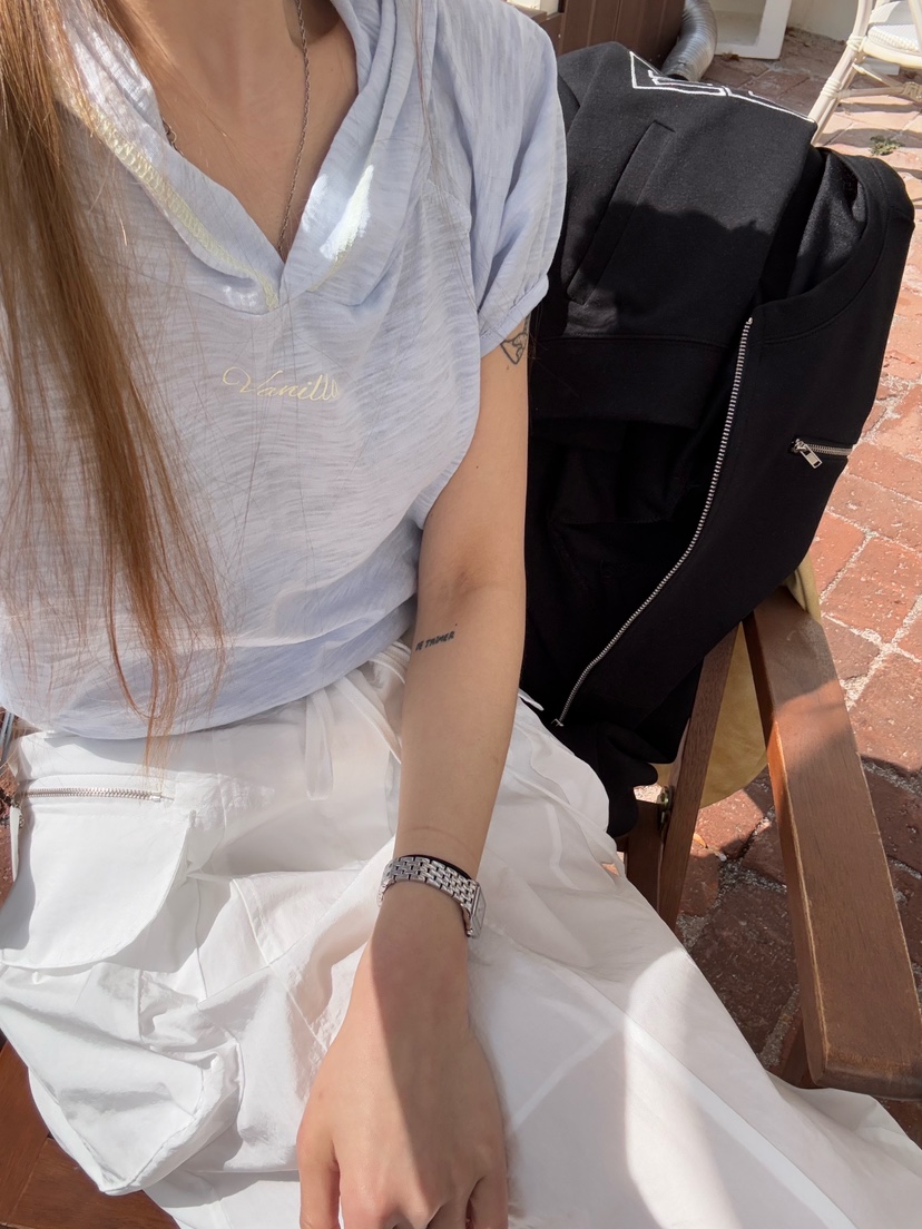 ZEROZERO東大門實拍女士新品25春夏熱賣休閑時尚推薦T恤兜帽ZEROZEROT恤