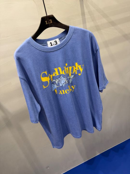 1.3韓國代購女裝新款真品推薦熱賣休閑時尚25春夏人氣職業T恤1.3T恤