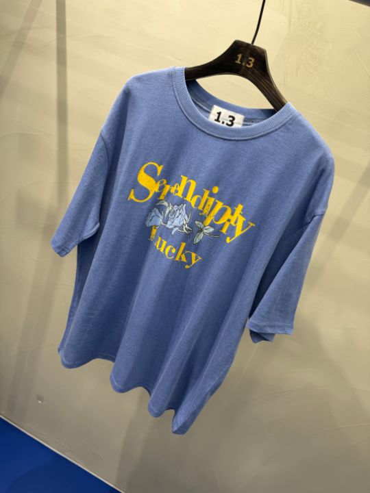 1.3韓國代購女裝新款真品推薦熱賣休閑時尚25春夏人氣職業T恤1.3T恤