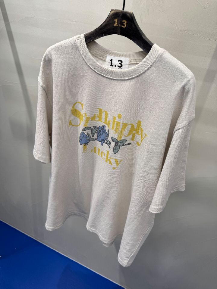 1.3韓國代購女裝新款真品推薦熱賣休閑時尚25春夏人氣職業T恤1.3T恤