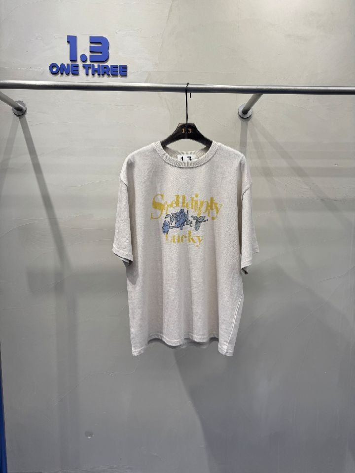 1.3韓國代購女裝新款真品推薦熱賣休閑時尚25春夏人氣職業T恤1.3T恤圖色3