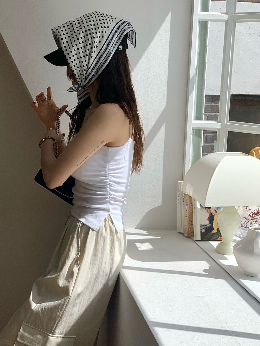 REVE CITE-L韓國代購女士新款人氣推薦職業25春夏吊帶背心REVE CITE吊帶/背心