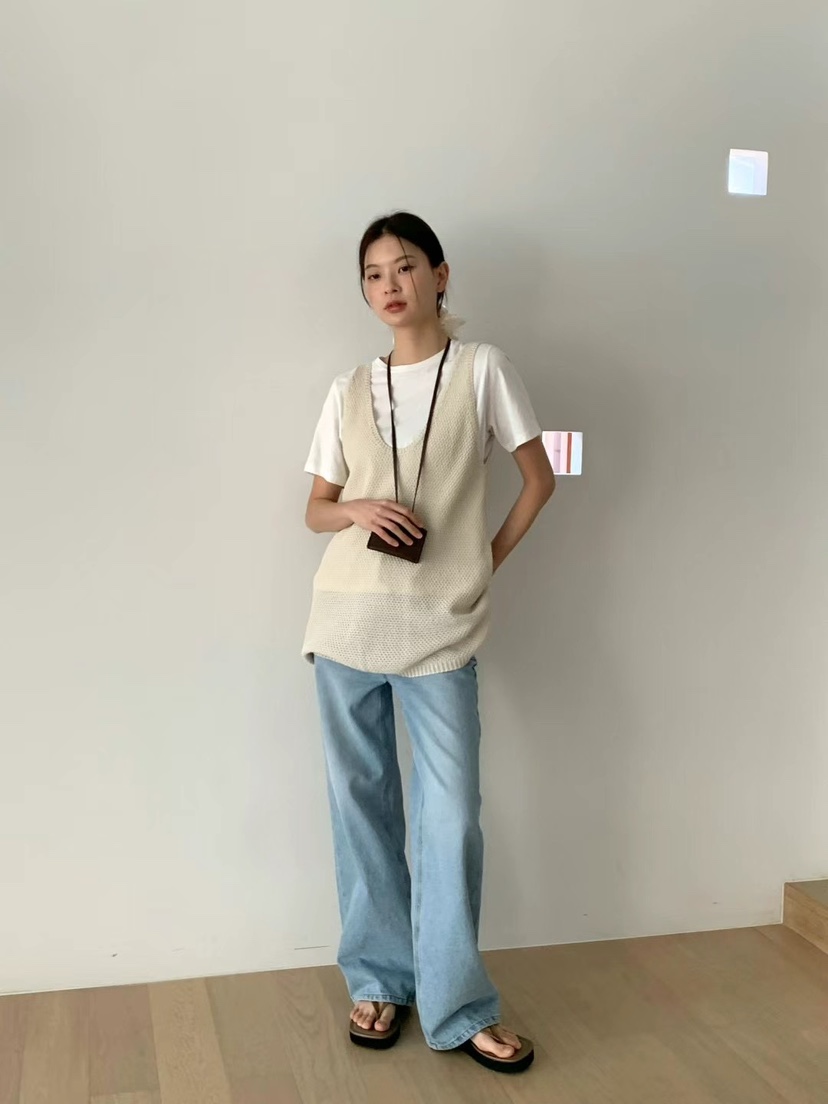 ANOU韓國代購女士新款熱賣推薦休閑職業人氣時尚25春夏吊帶背心ANOU吊帶/背心