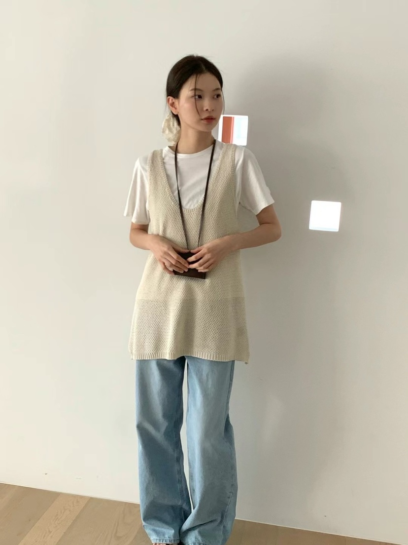ANOU韓國代購女士新款熱賣推薦休閑職業人氣時尚25春夏吊帶背心ANOU吊帶/背心