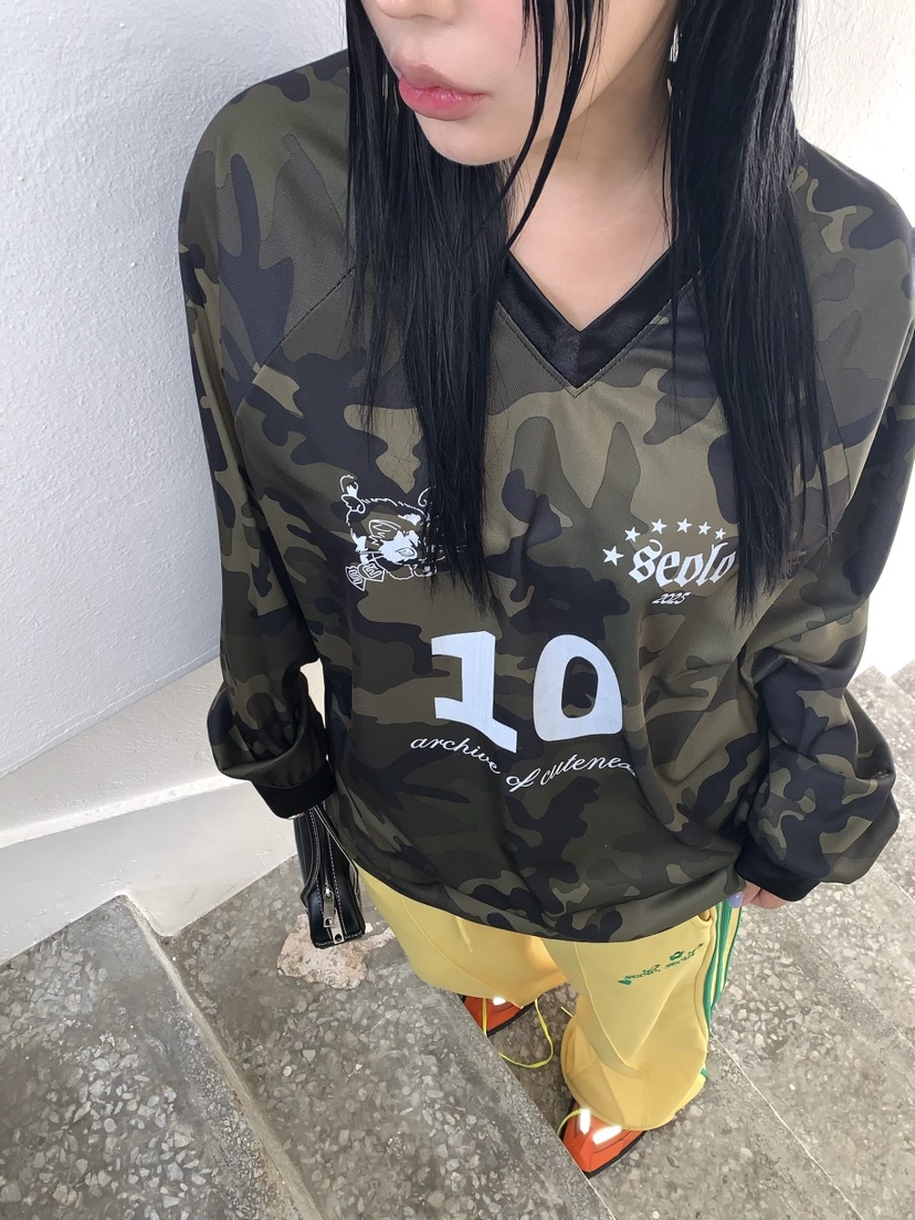 SEOLO東大門實拍女裝新品真品推薦職業人氣時尚25春夏長袖T恤Seolo seoul長袖T恤