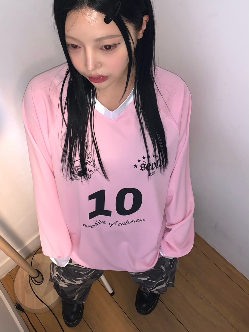 SEOLO東大門實拍女裝新品真品推薦職業人氣時尚25春夏長袖T恤Seolo seoul長袖T恤