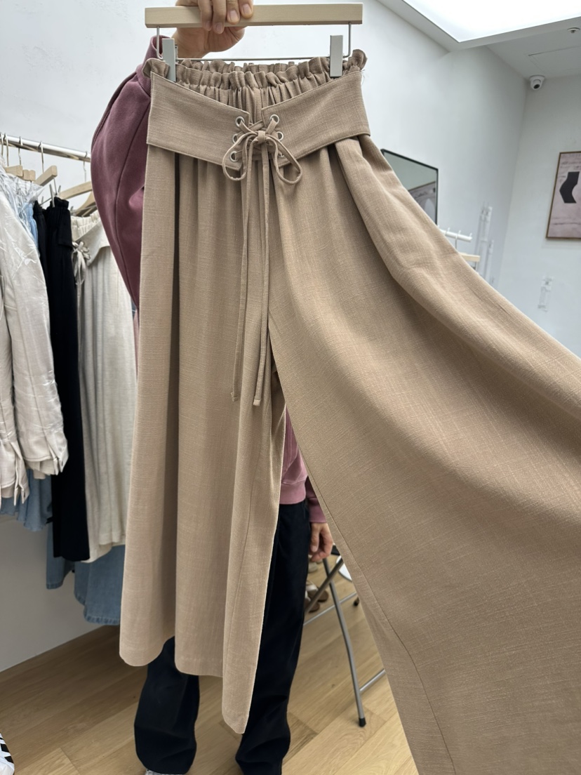 RE:FRESH-L東大門實拍女裝新品推薦25春夏熱賣真品時尚休閑褲RE:FRESH休閑褲