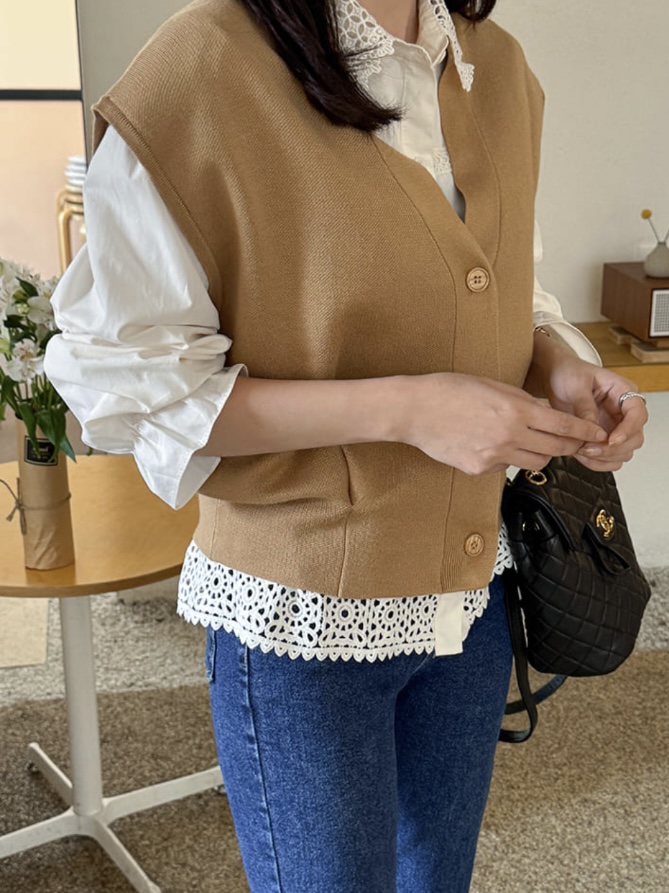 I BLLE東大門代購女士新款職業時尚熱賣人氣推薦馬甲不含內搭I BLLE馬甲