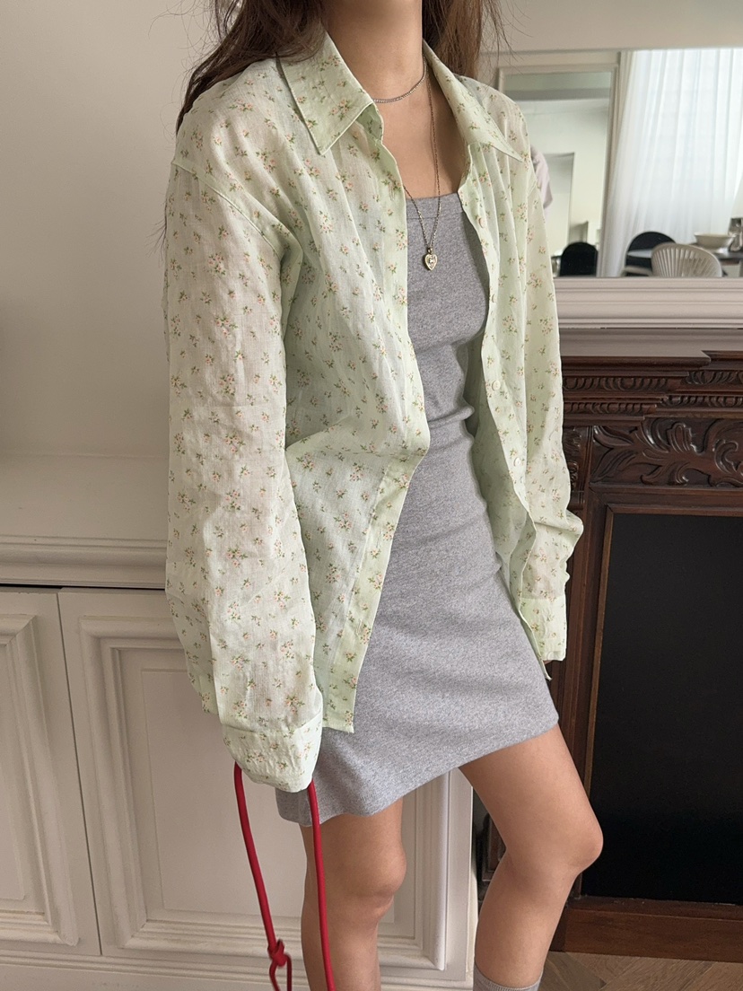 OUPPT東大門代購女裝新品推薦時尚25春夏人氣職業休閑連衣裙OUPPT連衣裙