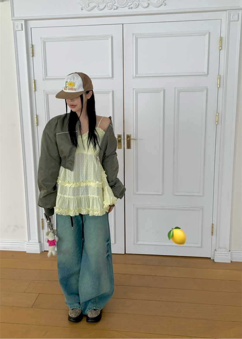 SEOLO韓國代購女士新款熱賣推薦人氣職業25春夏時尚吊帶背心Seolo seoul吊帶/背心
