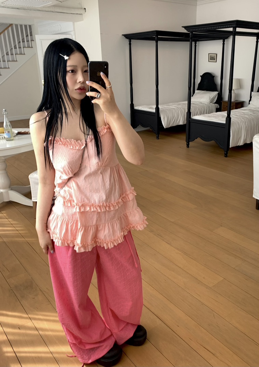 SEOLO韓國代購女士新款熱賣推薦人氣職業25春夏時尚吊帶背心Seolo seoul吊帶/背心