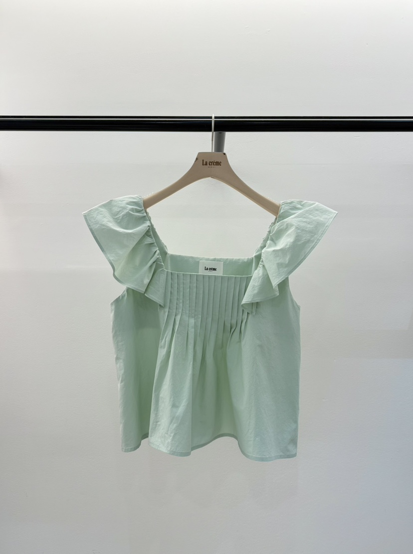 LA CREME東大門實拍女裝新品25春夏人氣熱賣職業真品吊帶背心LA CREME吊帶/背心圖色2