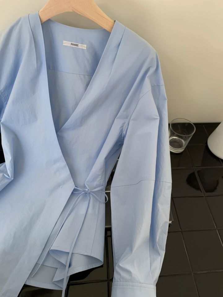 MARE韓國代購女士新款休閑時尚推薦職業真品人氣襯衫蕾絲衫MARE襯衫/蕾絲衫