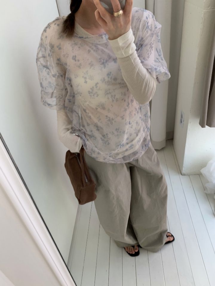 MARE東大門實拍女士新款熱賣時尚休閑人氣真品25春夏襯衫蕾絲衫MARE襯衫/蕾絲衫
