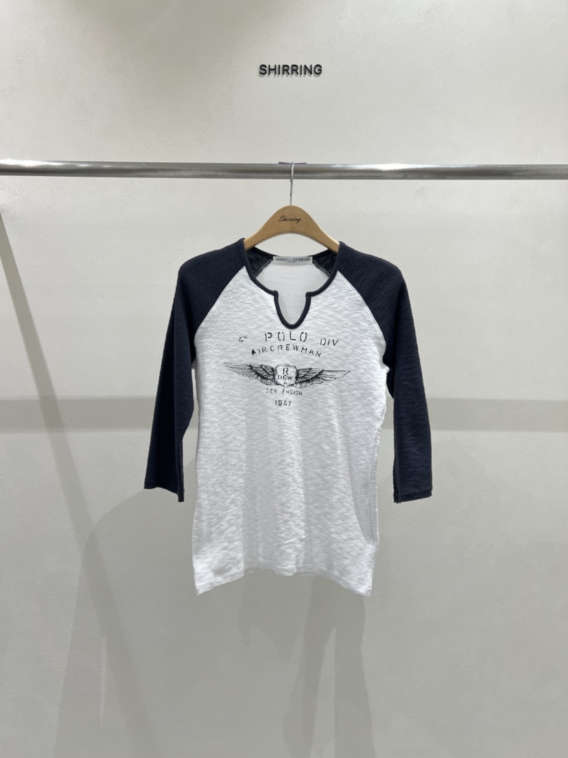SHIRRING韓國直郵女裝新款熱賣人氣職業時尚推薦真品25春夏T恤SHIRRINGT恤