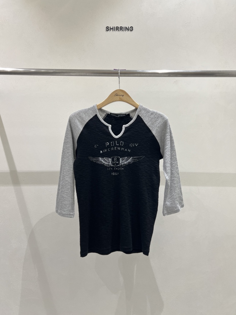 SHIRRING韓國直郵女裝新款熱賣人氣職業時尚推薦真品25春夏T恤SHIRRINGT恤圖色3