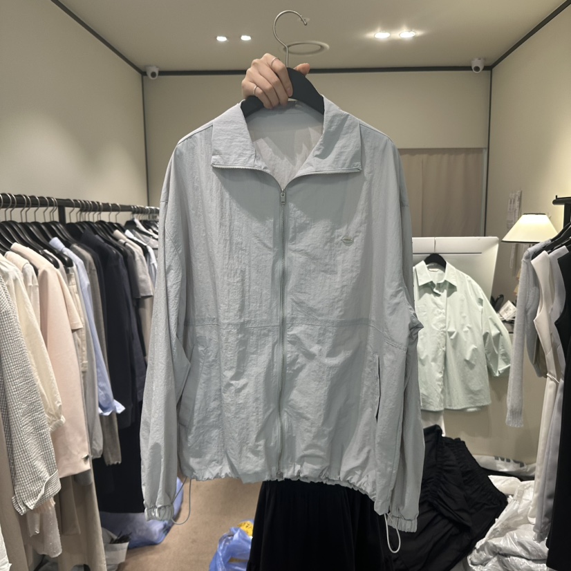 RE STOCK韓國直郵女裝新款職業真品熱賣時尚25春夏休閑夾克RE STOCK夾克圖色2