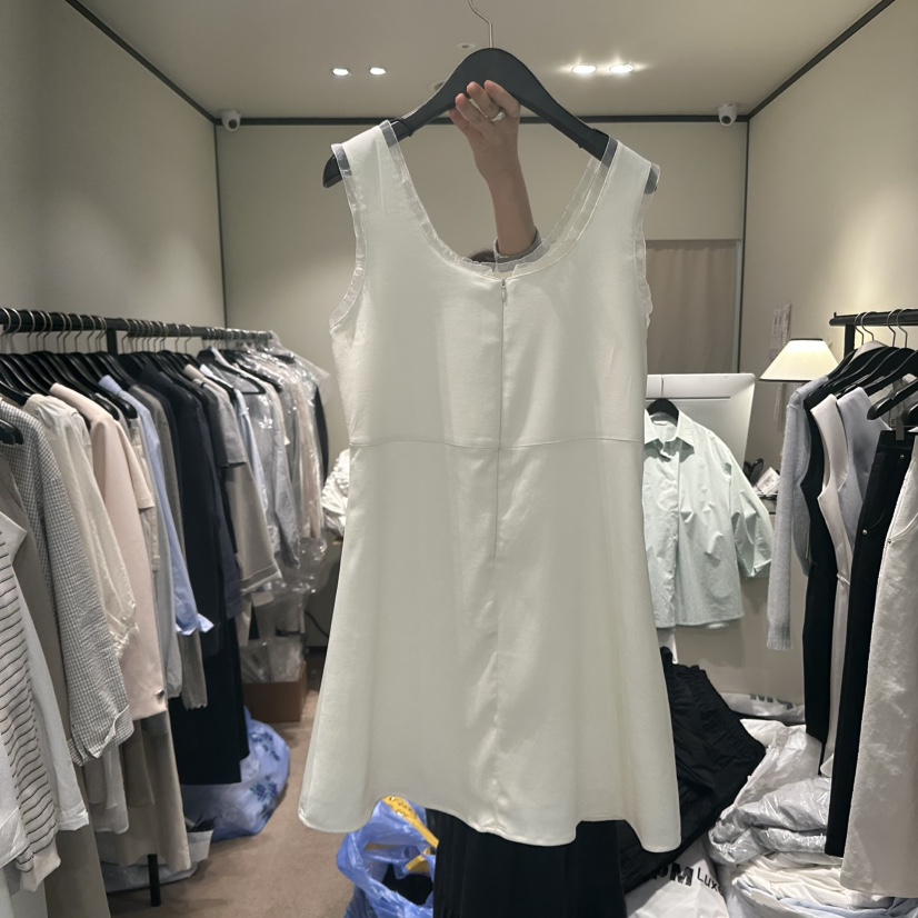 RE STOCK東大門代購女士新品25春夏休閑真品推薦時尚連衣裙RE STOCK連衣裙