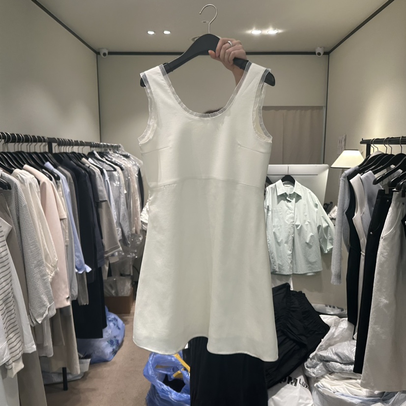RE STOCK東大門代購女士新品25春夏休閑真品推薦時尚連衣裙RE STOCK連衣裙