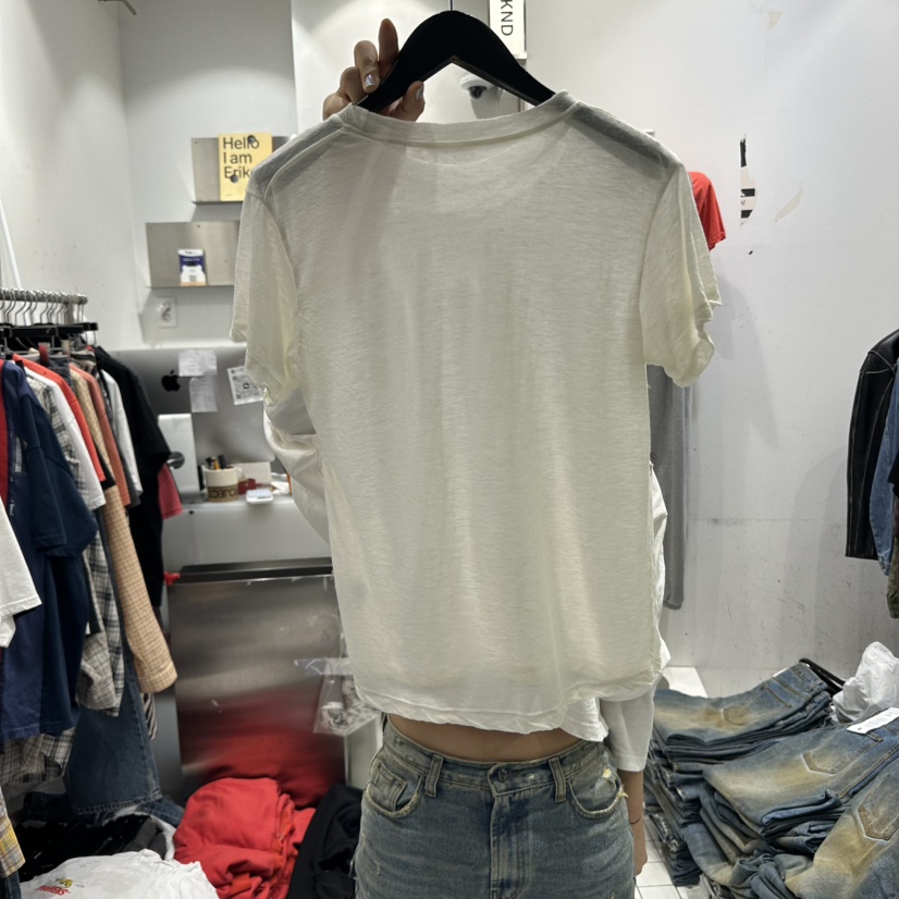 THE WEEKND東大門實拍女士新品25春夏推薦人氣真品休閑T恤CLODET恤