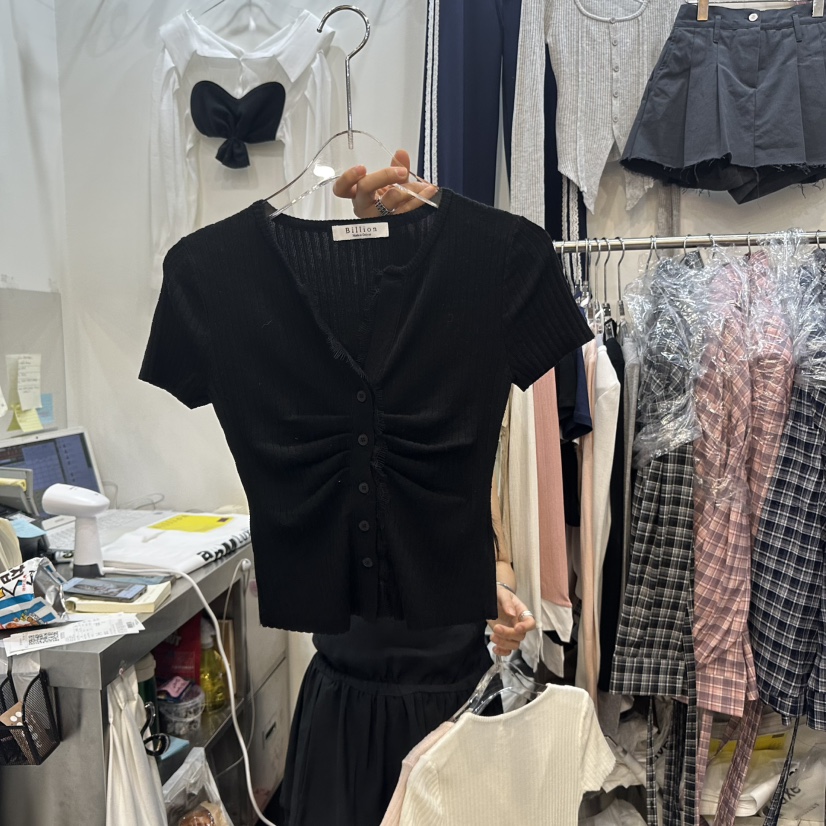 BILLION-L東大門代購女士新品25春夏休閑真品時尚推薦針織衫BILLION-L針織衫圖色4