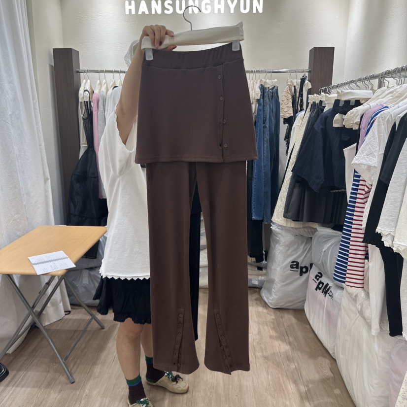 HANSUNGHYUN東大門直郵女士新款真品時尚推薦熱賣休閑人氣裙褲HANSUNGHYUN裙褲