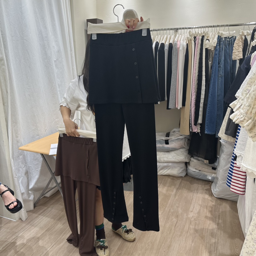HANSUNGHYUN東大門直郵女士新款真品時尚推薦熱賣休閑人氣裙褲HANSUNGHYUN裙褲圖色2