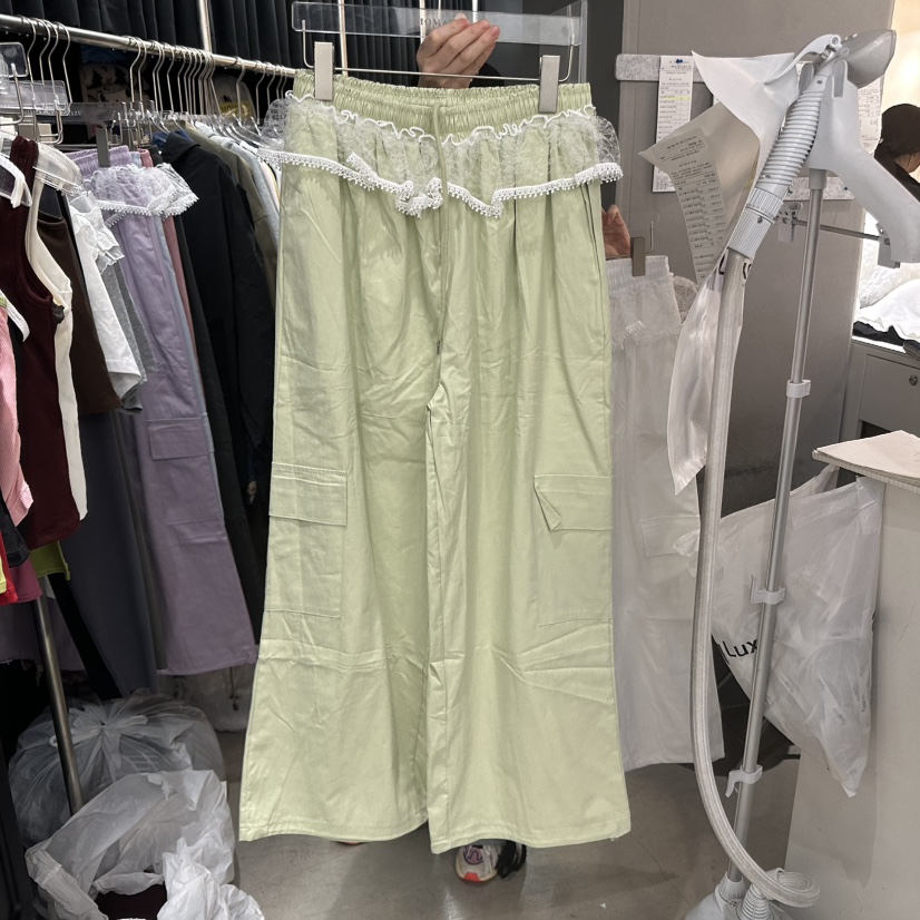 MOMAZU韓國代購女裝新品熱賣真品休閑職業25春夏人氣休閑褲MOMAZU休閑褲圖色2