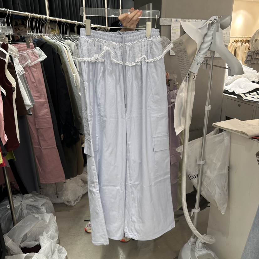 MOMAZU韓國代購女裝新品熱賣真品休閑職業25春夏人氣休閑褲MOMAZU休閑褲圖色4