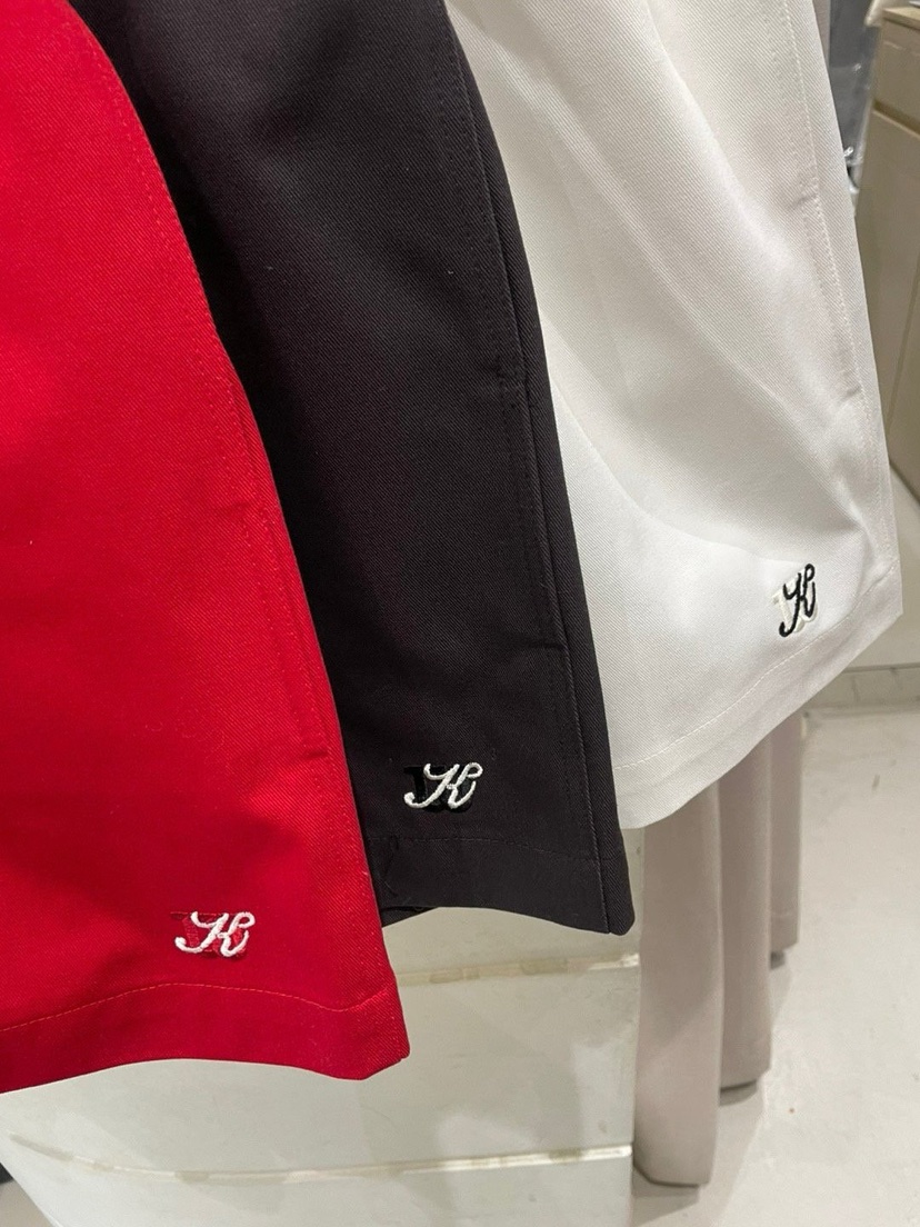 SALONDEMAG東大門代購女士新款職業25春夏熱賣時尚短褲刺繡SALONDEMAG短褲