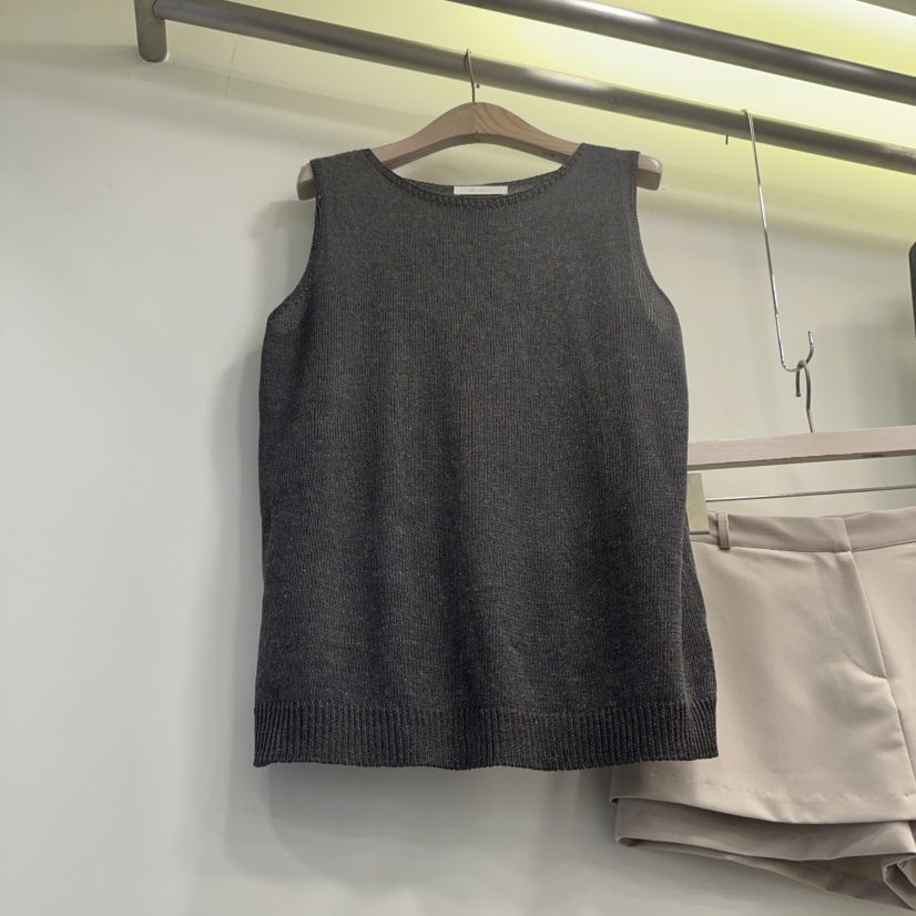 THE LOW東大門實拍女士新品推薦時尚熱賣25春夏休閑吊帶背心THE LOW吊帶/背心圖色3