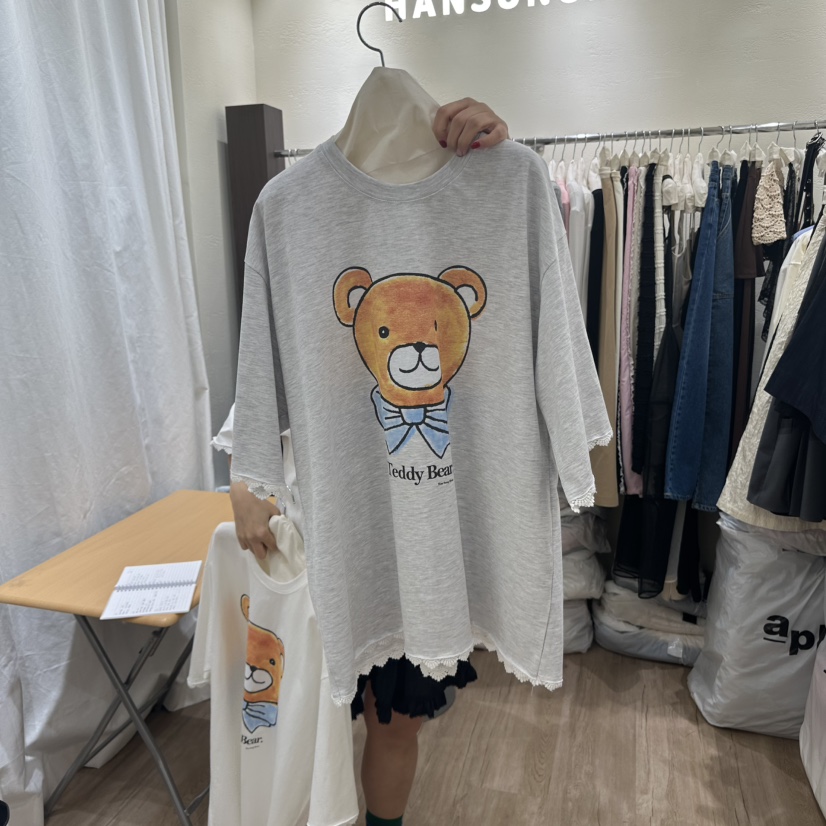 HANSUNGHYUN東大門直郵女裝新款職業人氣推薦休閑熱賣真品T恤HANSUNGHYUNT恤圖色2