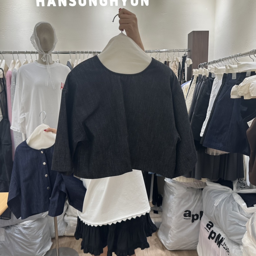 HANSUNGHYUN東大門直郵女裝新款時尚人氣真品推薦襯衫蕾絲衫HANSUNGHYUN襯衫/蕾絲衫