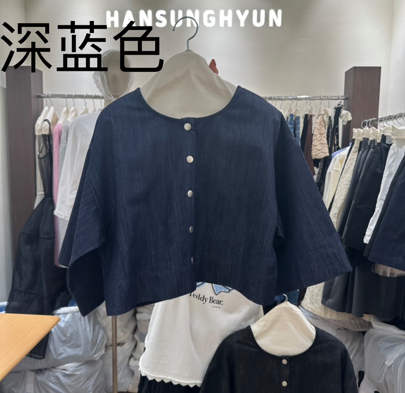 HANSUNGHYUN東大門直郵女裝新款時尚人氣真品推薦襯衫蕾絲衫HANSUNGHYUN襯衫/蕾絲衫圖色2