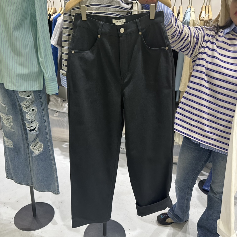 VERVE韓國代購女士新款25春夏時尚休閑熱賣職業真品推薦休閑褲VERVE休閑褲圖色2