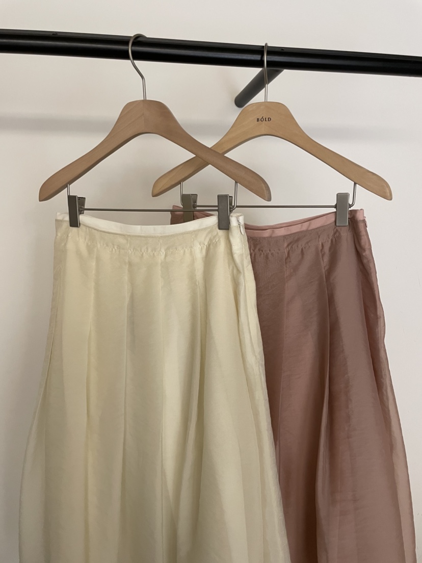 BOLD-A東大門實拍女裝新款推薦時尚職業半身裙中短裙歐根紗RE BOLD半身裙/中短裙