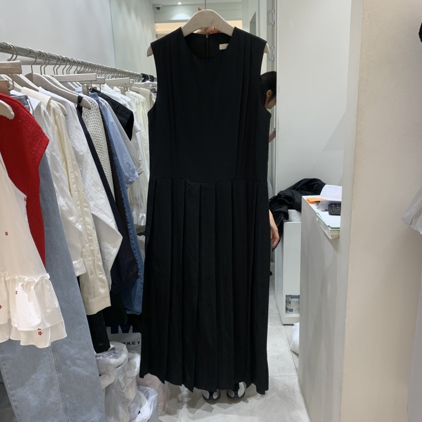 ASOME韓國直郵女裝新品熱賣時尚職業真品25春夏人氣休閑連衣裙A.SOME連衣裙圖色2