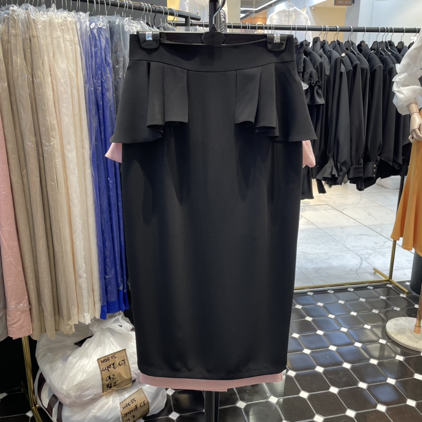 空韓國代購女裝新款職業人氣熱賣25春夏推薦真品半身裙中短裙Herish半身裙/中短裙圖色3