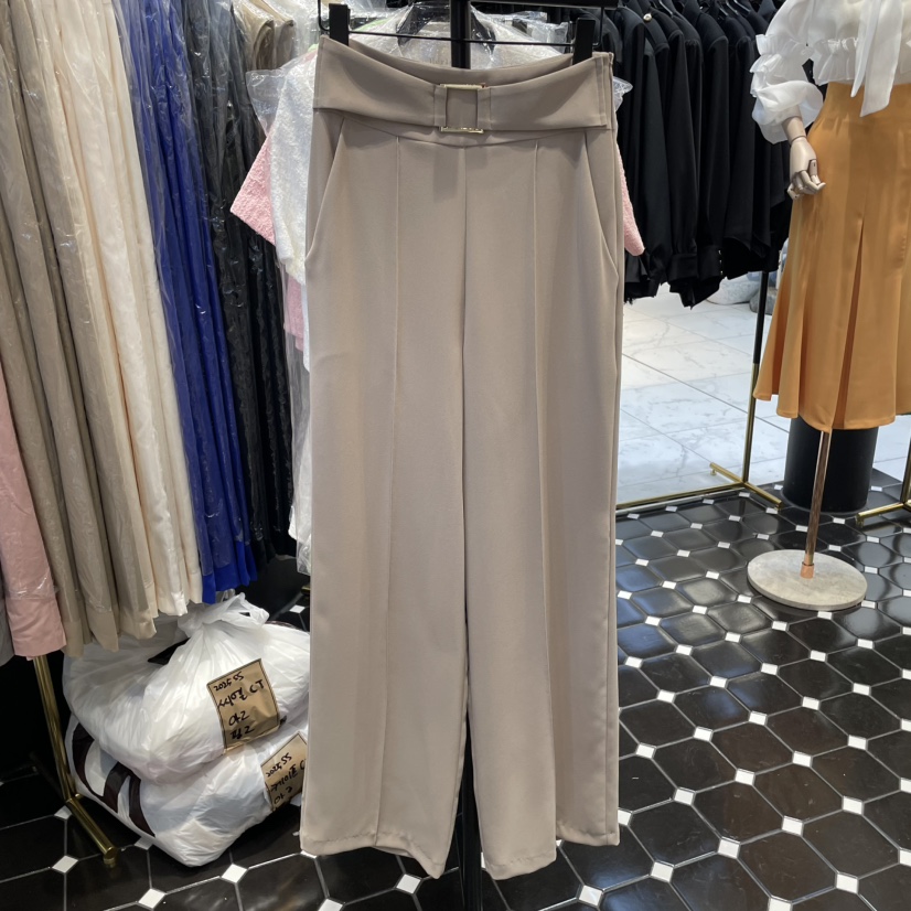 空韓國直郵女裝新品25春夏推薦職業休閑真品人氣時尚休閑褲Herish休閑褲圖色3