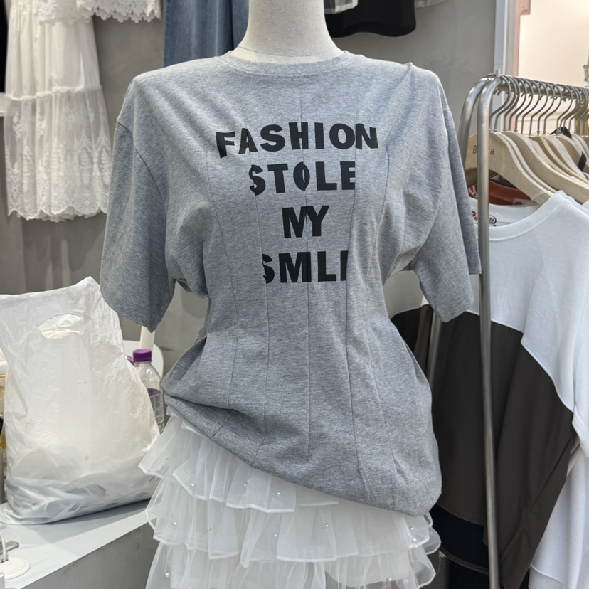 BONITA-Q東大門代購女士新品真品職業人氣時尚休閑25春夏T恤BONITA-QT恤