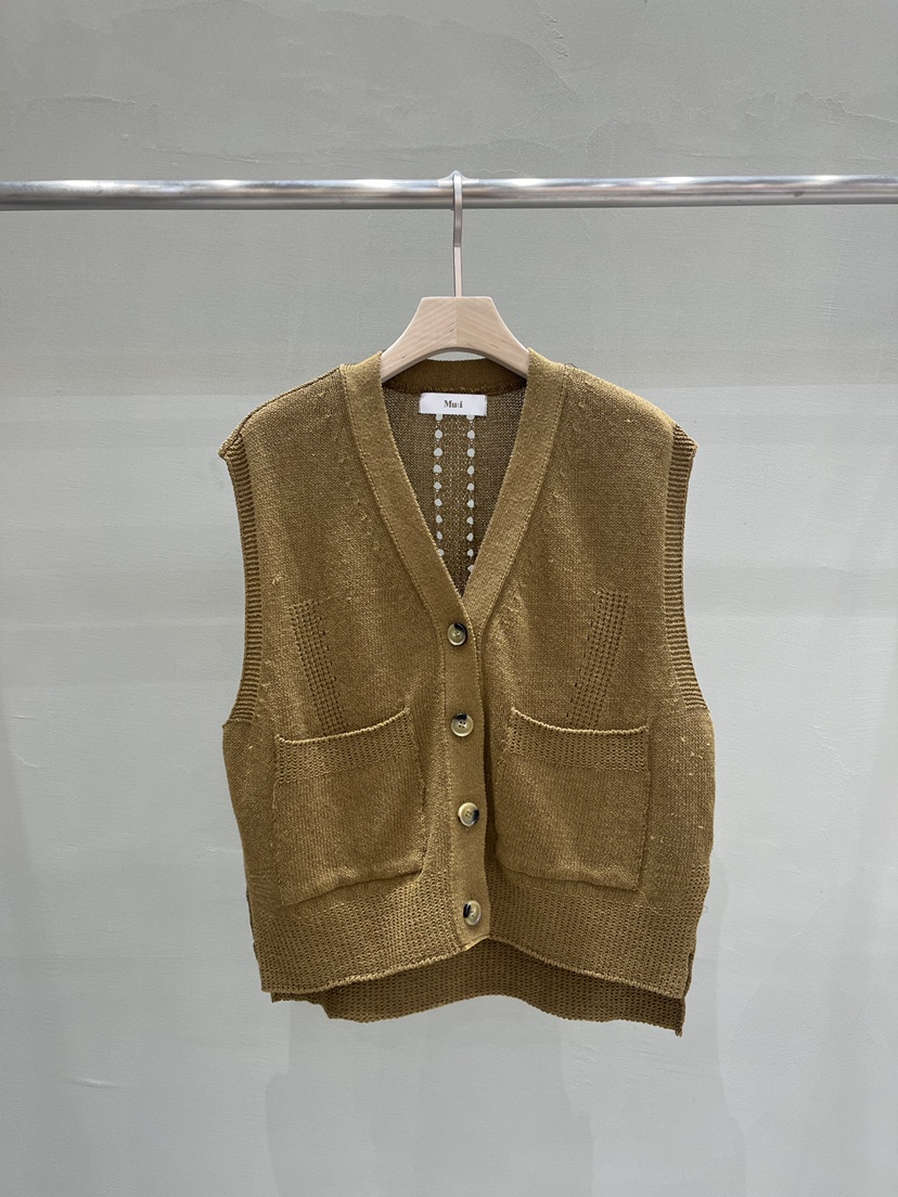 THE MUI韓國㊣直郵東大門代購女裝新品職業休閑時尚推薦馬甲SO BAE馬甲圖色2