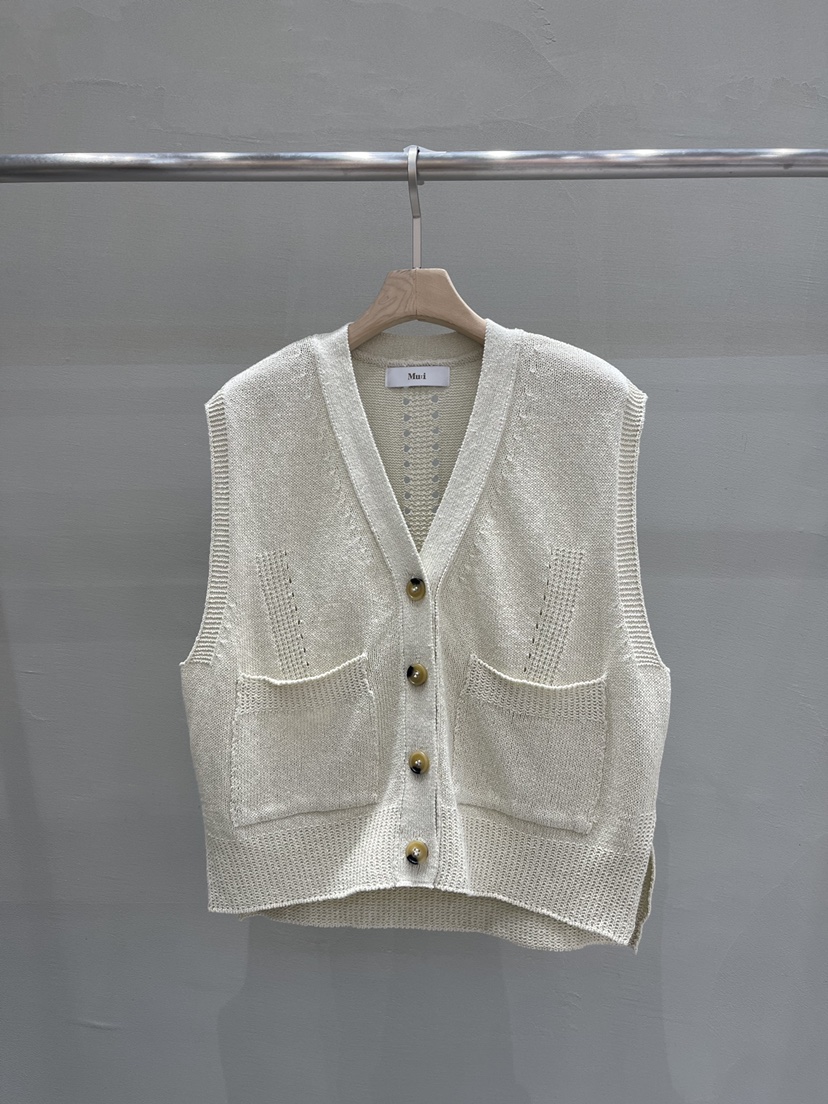 THE MUI韓國㊣直郵東大門代購女裝新品職業休閑時尚推薦馬甲SO BAE馬甲圖色3