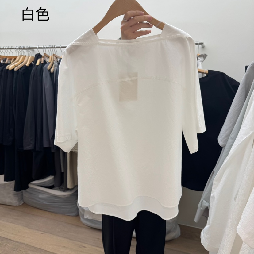 COMETE直郵韓國代購㊣女裝新品人氣職業25春夏推薦時尚休閑T恤COMETET恤