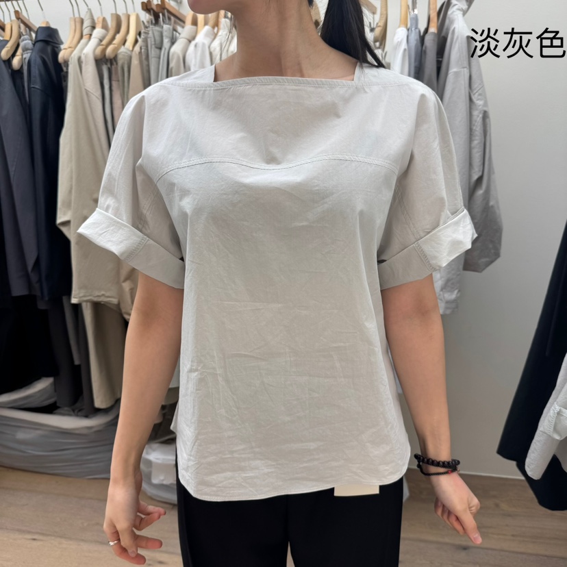 COMETE直郵韓國代購㊣女裝新品人氣職業25春夏推薦時尚休閑T恤COMETET恤圖色3