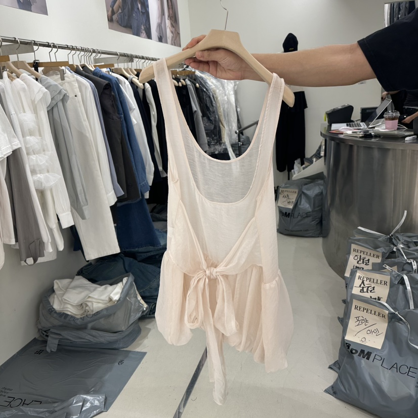 REPELLER韓國直郵㊣東大門實拍女裝新品推薦休閑25春夏連衣裙REPELLER連衣裙