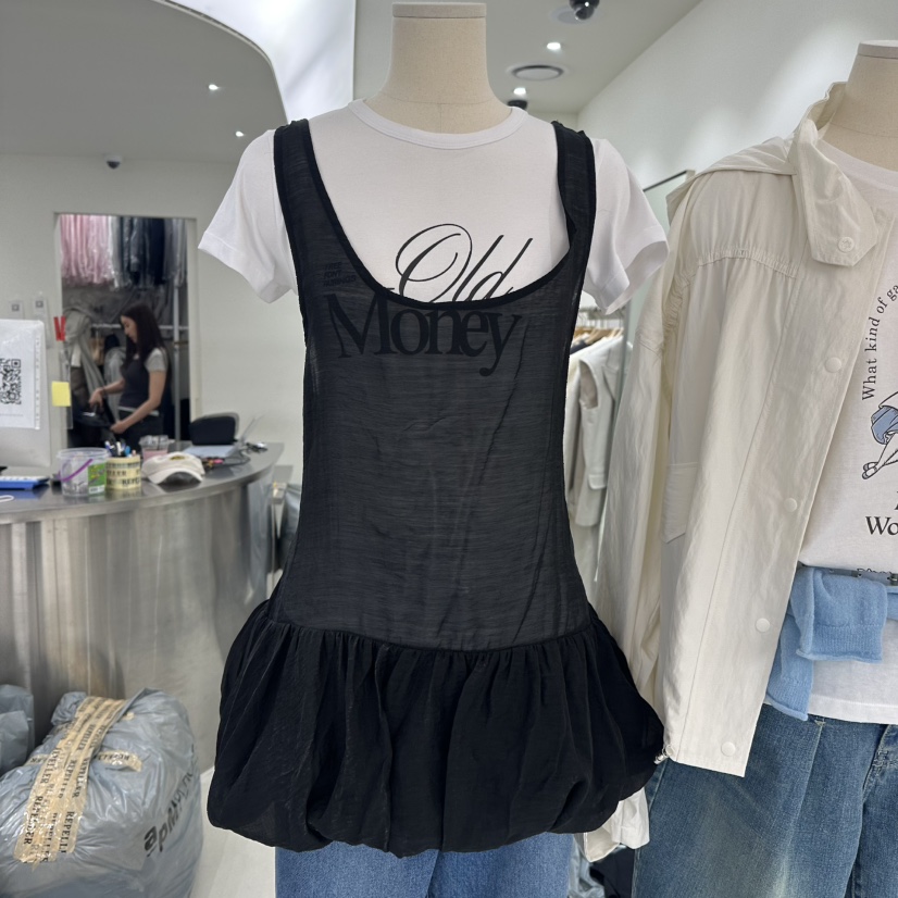 REPELLER韓國直郵㊣東大門實拍女裝新品推薦休閑25春夏連衣裙REPELLER連衣裙圖色3